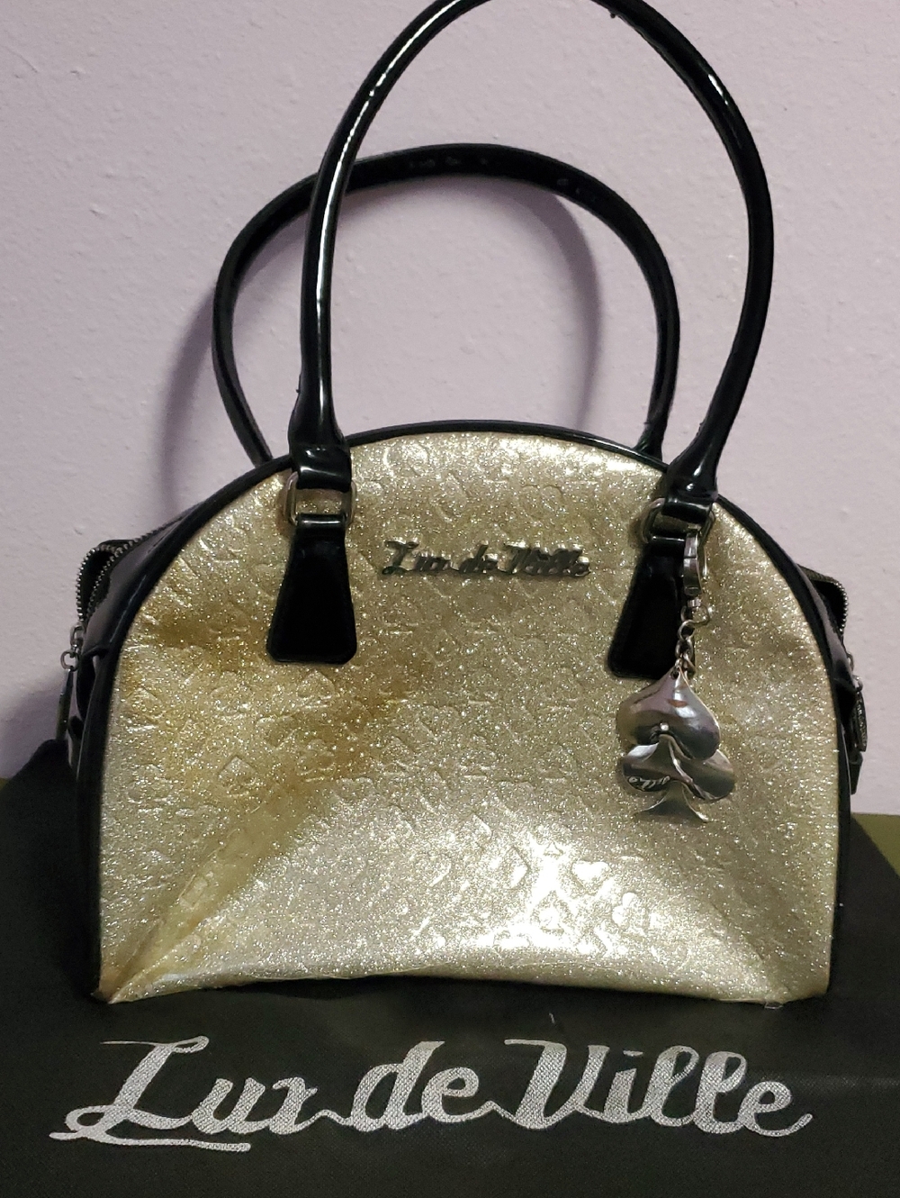 Lux de Ville Bowling Bag Style Tote